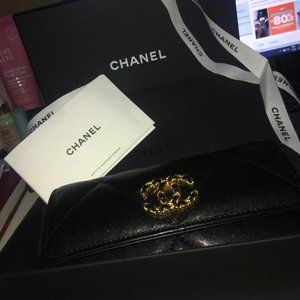 NEW CHANEL 19, LONG FLAP WALLET